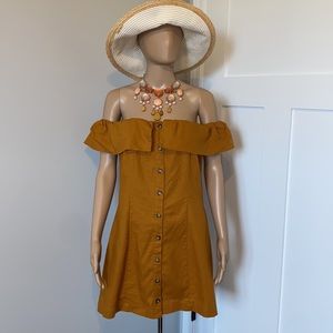 Express off the shoulder dress size Medium